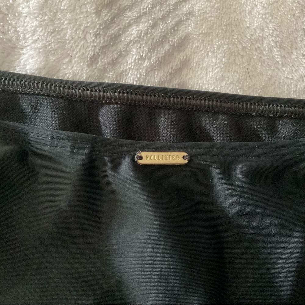 Hollister Sleek Black Pouch